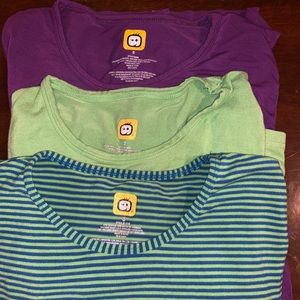 WonderWink Underscrub 3 pk Stripe, Purple, Lime,